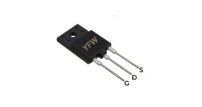 YFW3N150PF 3A 1500V TO-3PF 印字YFW3N150PF 高壓N溝MOS管 YFW佑風(fēng)微品牌
